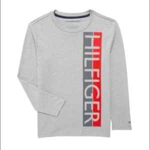 Boy's Logo Heathered Tee